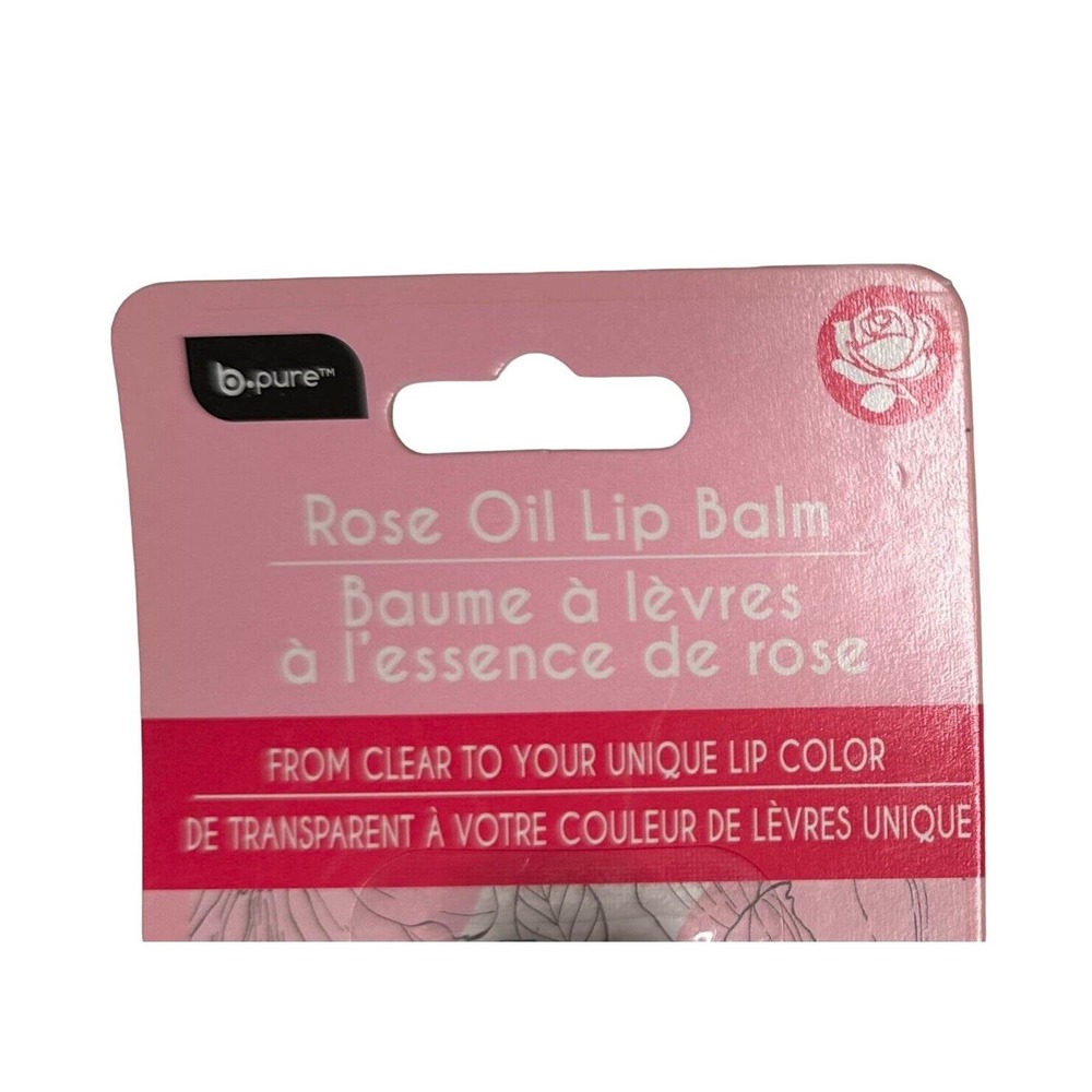 Lot of 3 B Pure Tinted Rose Oil Lip Balm Clear to Color NEW PH Adapting Color - Picture 7 of 9
